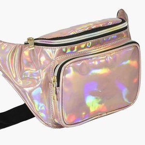 Pink Iridescent Fanny Pack